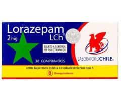 Comprar lorazepam 2 mg sin receta